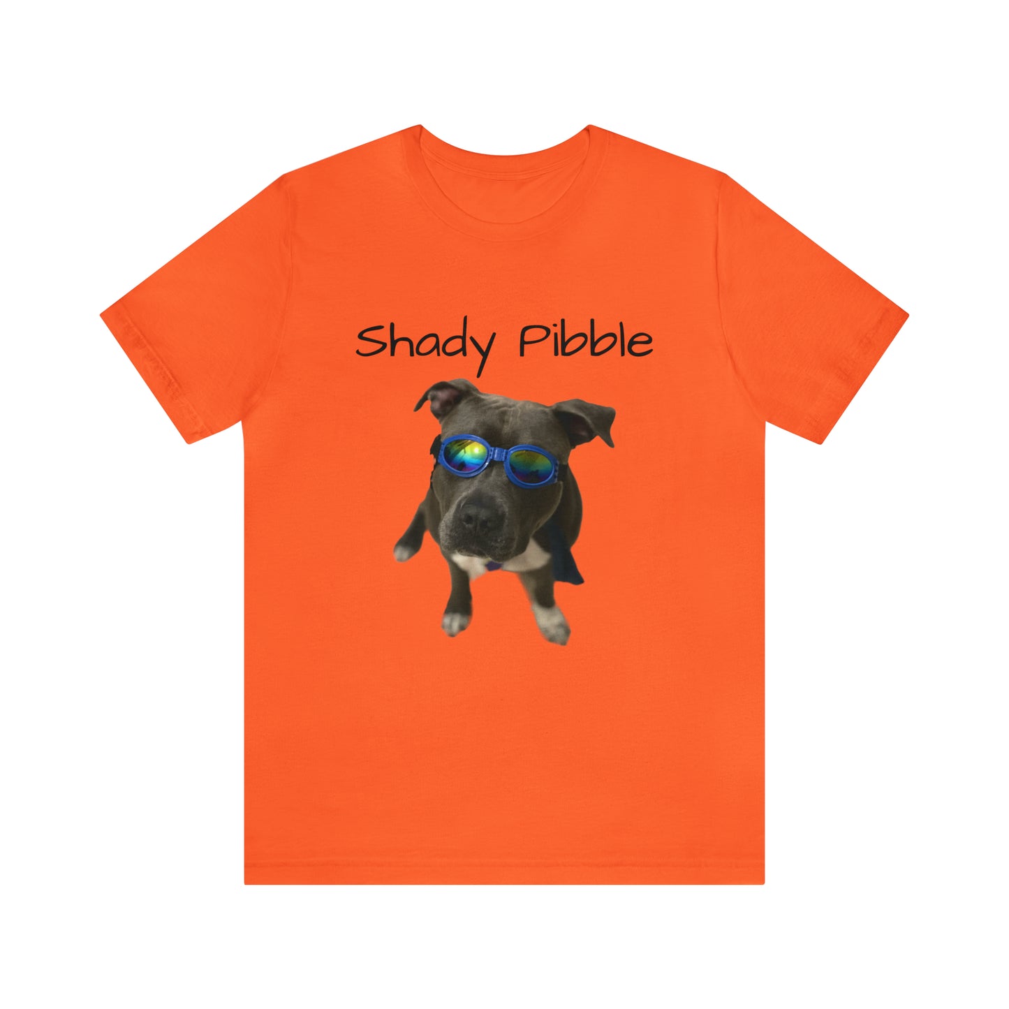 Women's Pitbull Shirt: Shady Pibble with Sunglasses