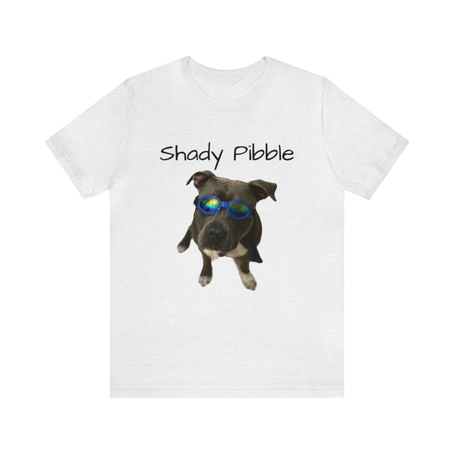 Women's Pitbull Shirt: Shady Pibble with Sunglasses