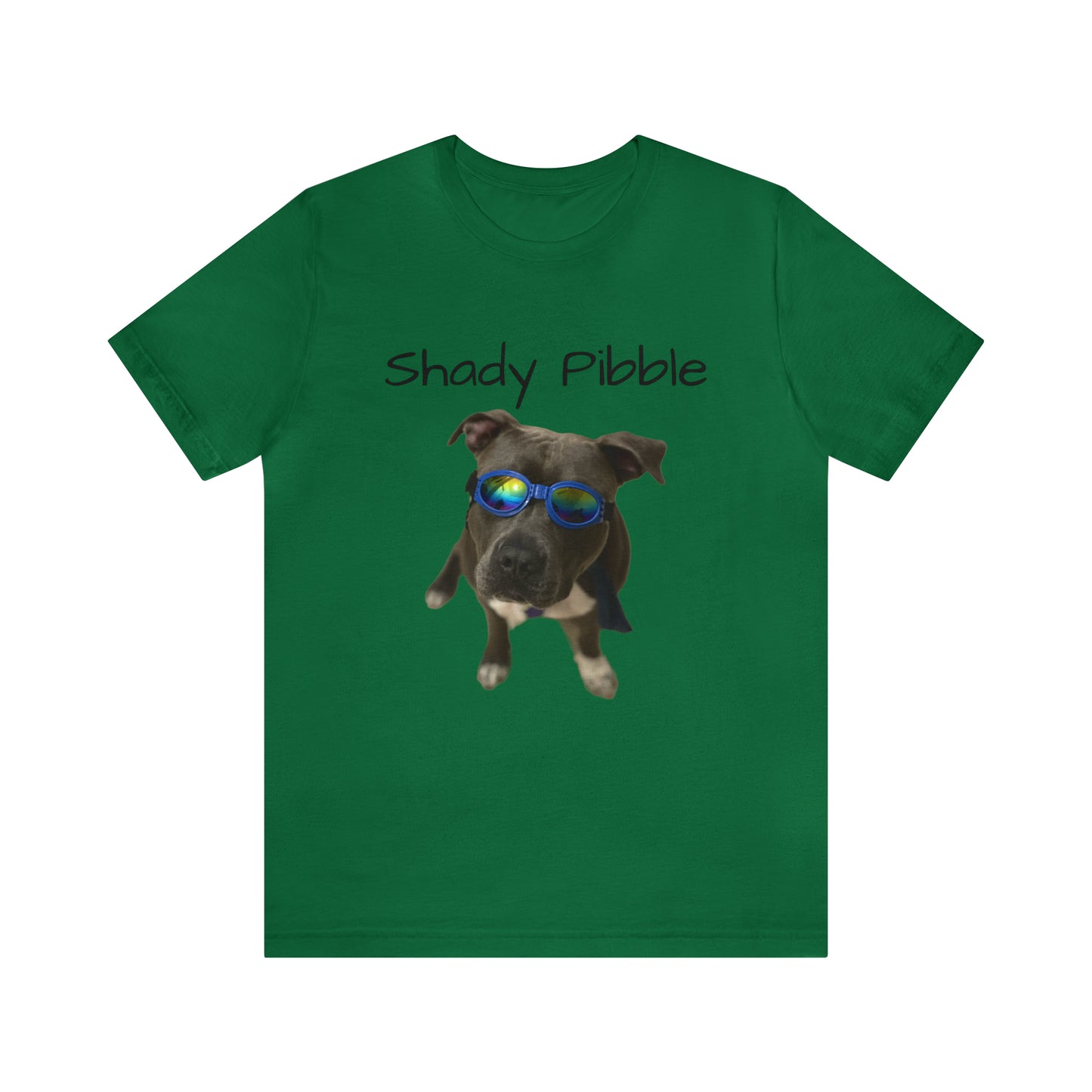 Women's Pitbull Shirt: Shady Pibble with Sunglasses