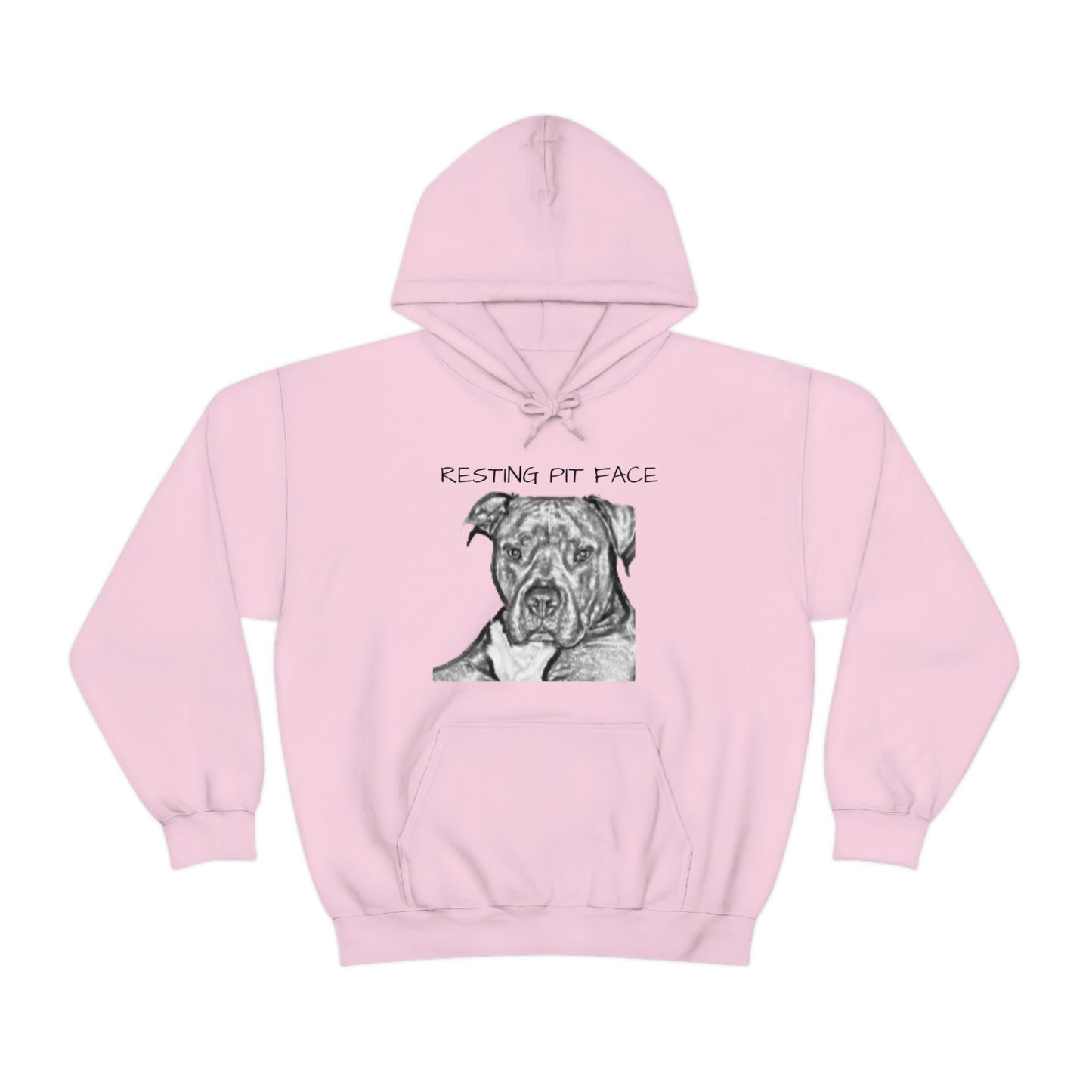 "Resting Pit Face" Hooded Sweatshirt