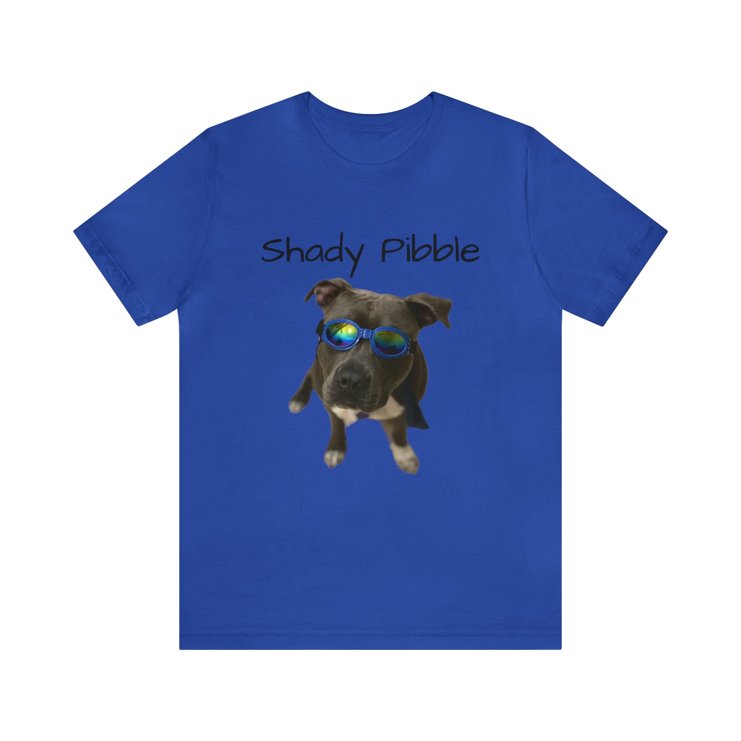 Women's Pitbull Shirt: Shady Pibble with Sunglasses