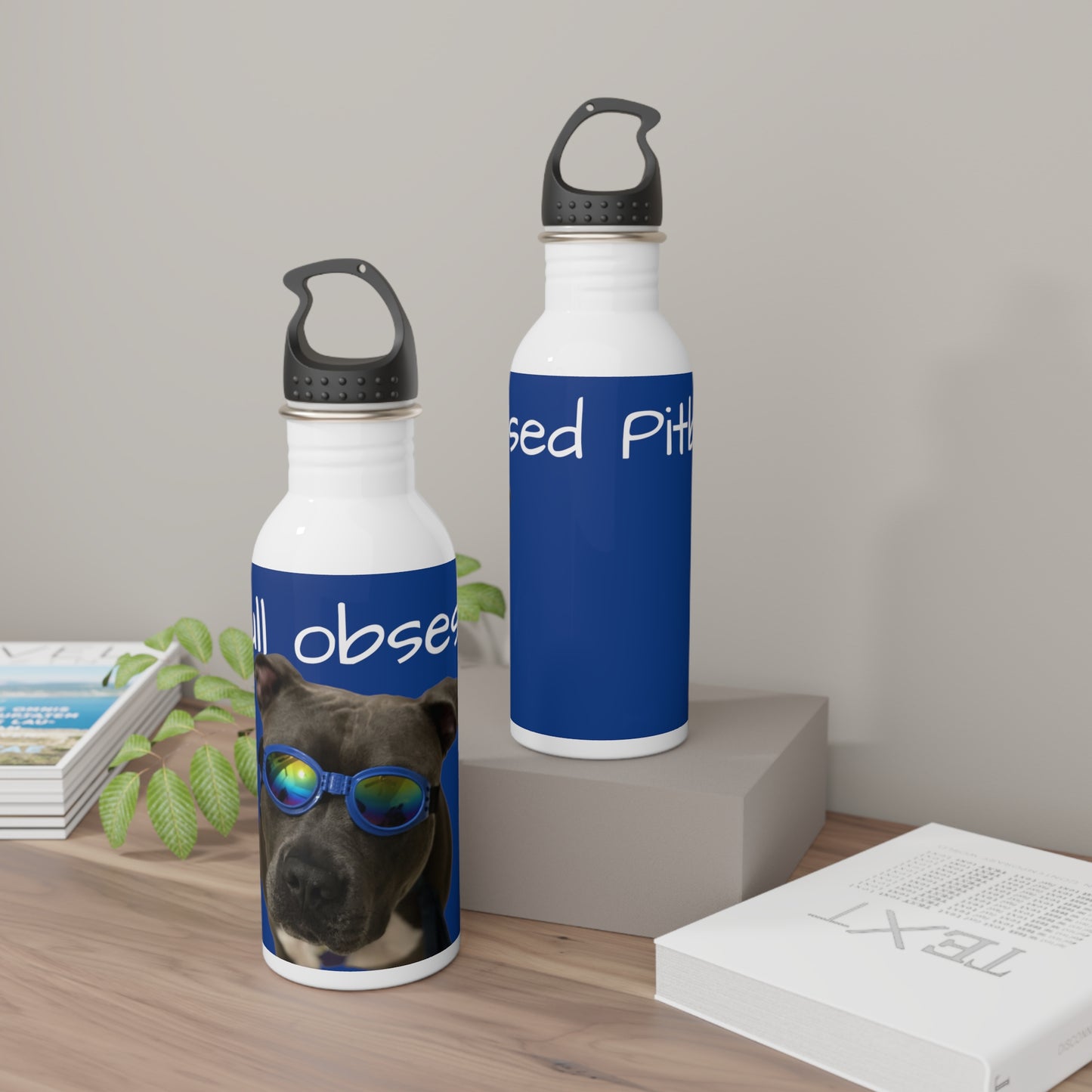 Pitbull Stainless Steel Water Bottle