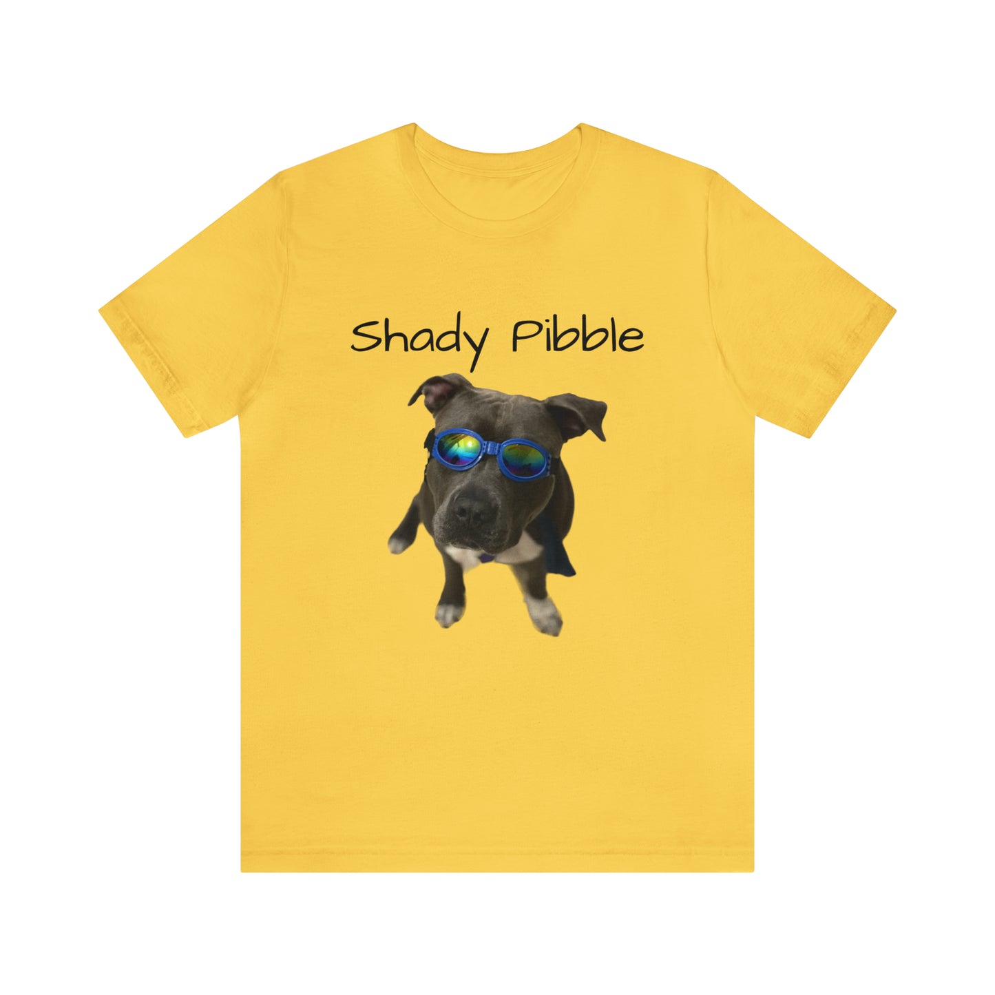 Women's Pitbull Shirt: Shady Pibble with Sunglasses