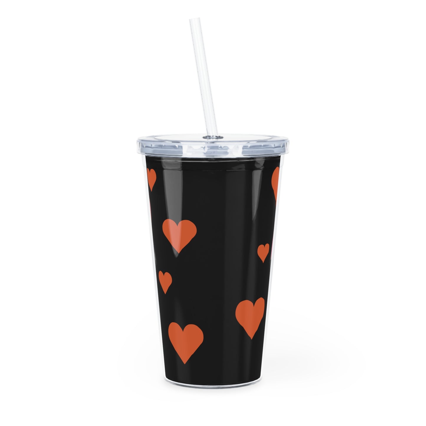 Pitbull Plastic Tumbler with Straw