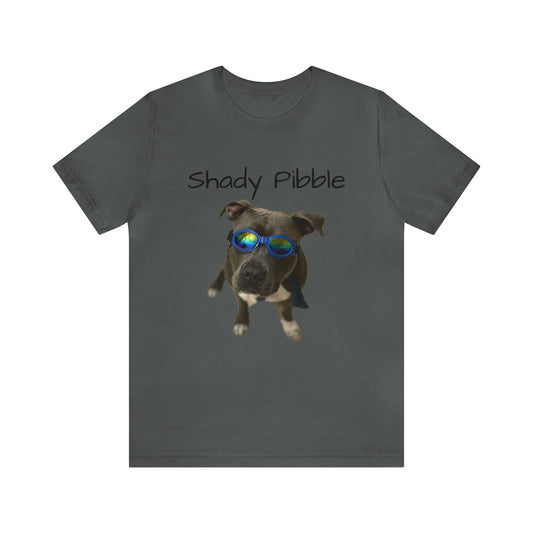 Women's Pitbull Shirt: Shady Pibble with Sunglasses