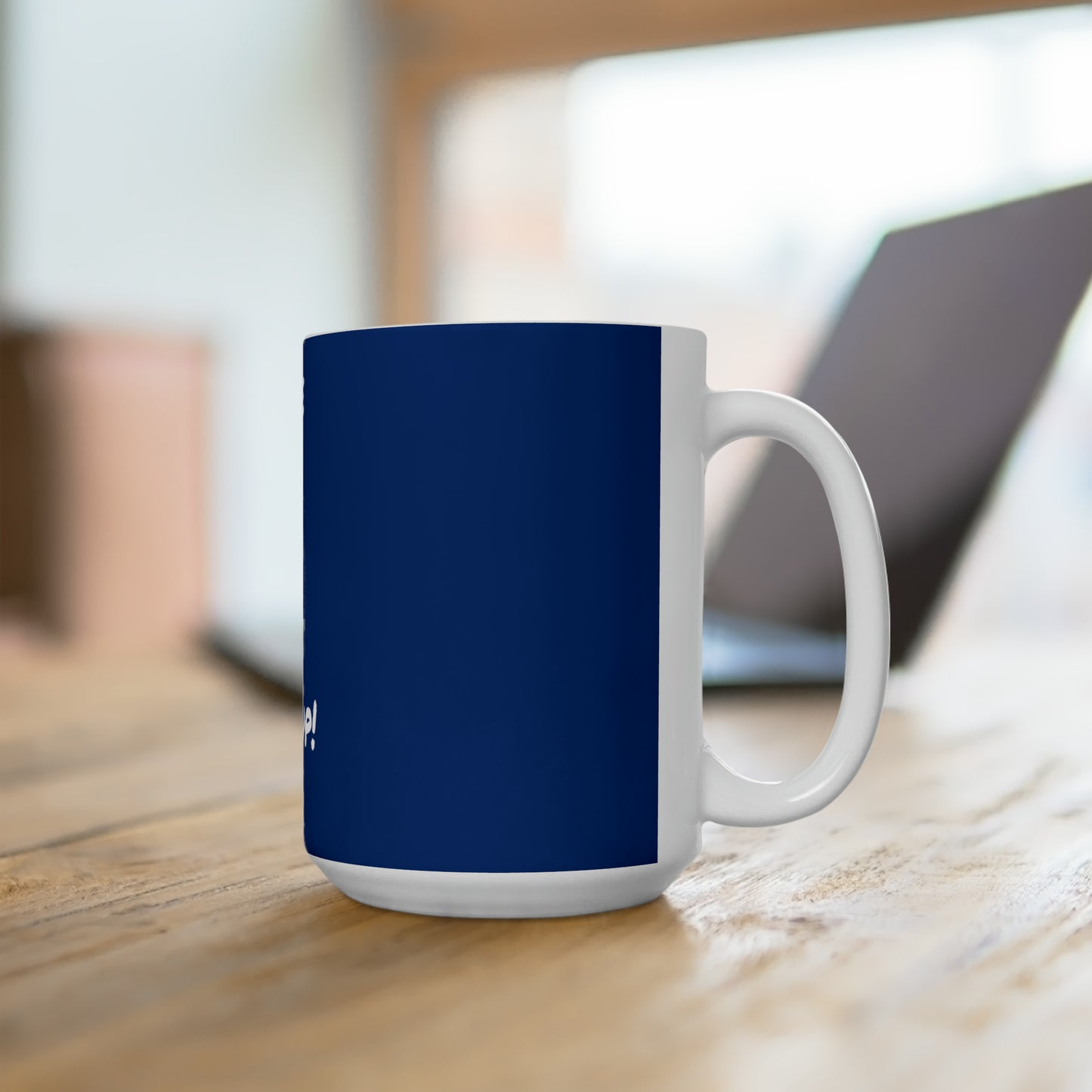 Pitbull Yawning Coffee Mug,15oz