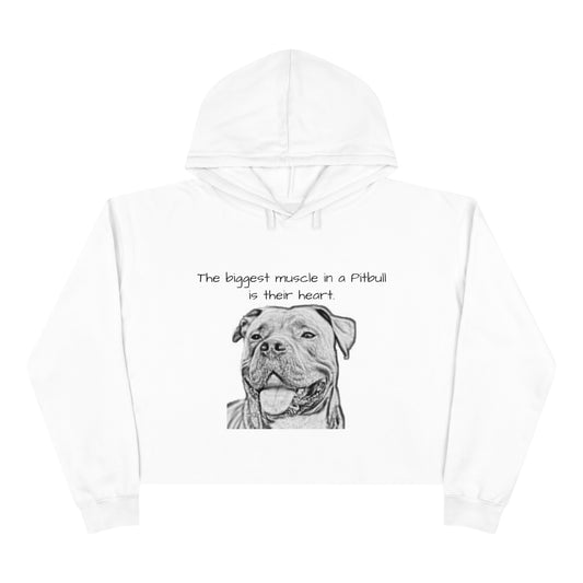 Pitbull Crop Hoodie
